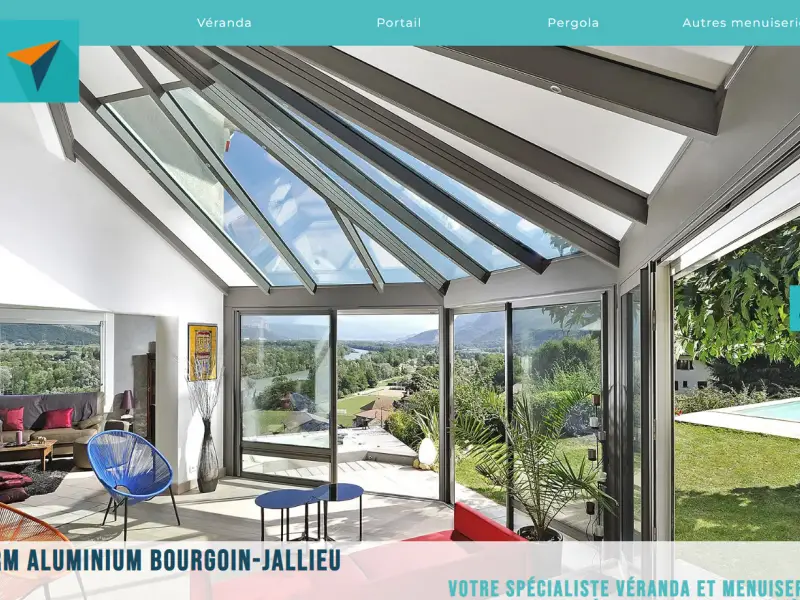 menuiserie aluminium veranda bourgoin-jallieu