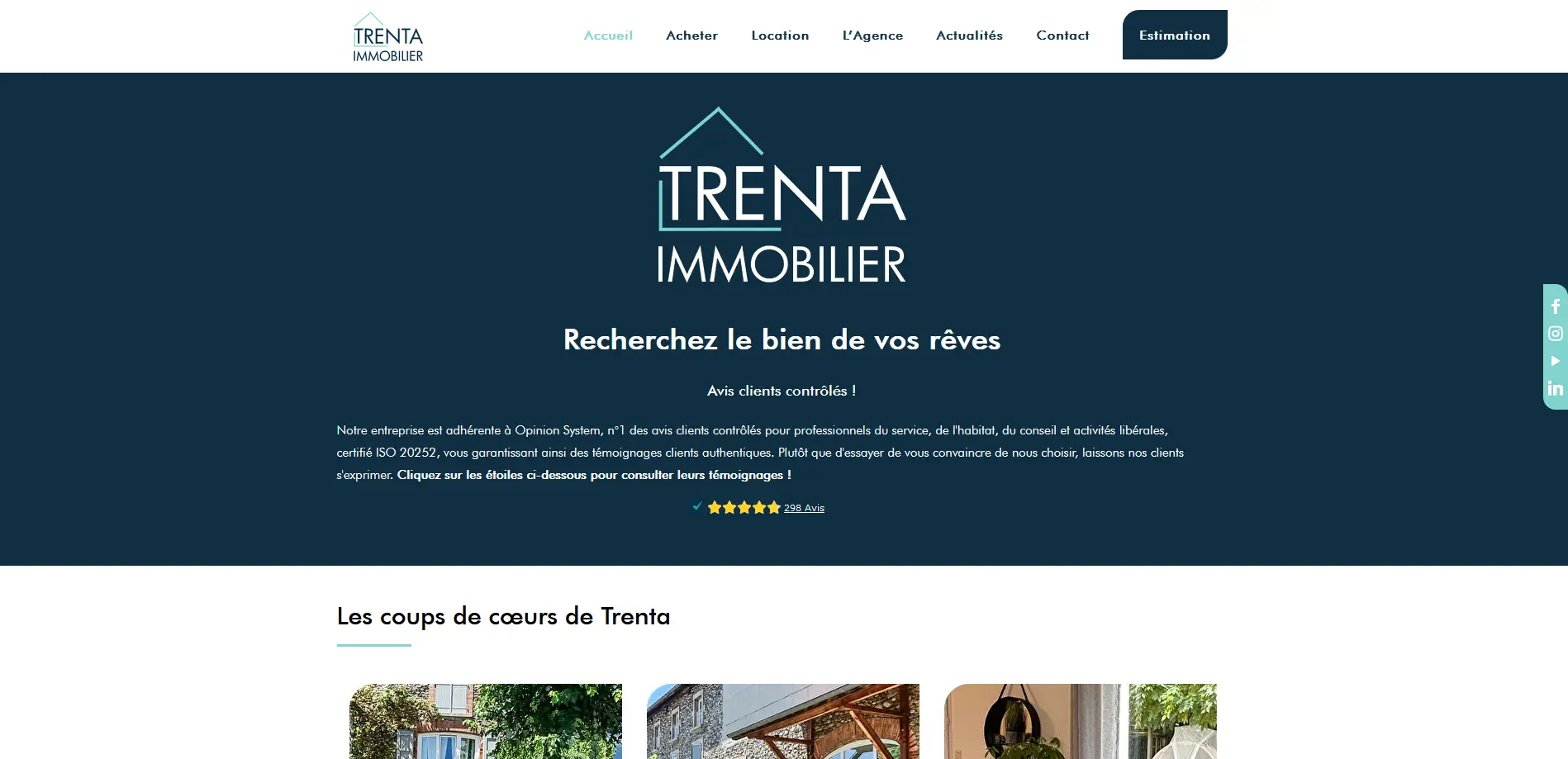 agence immobilière à Voiron, agence immobilière à Grenoble