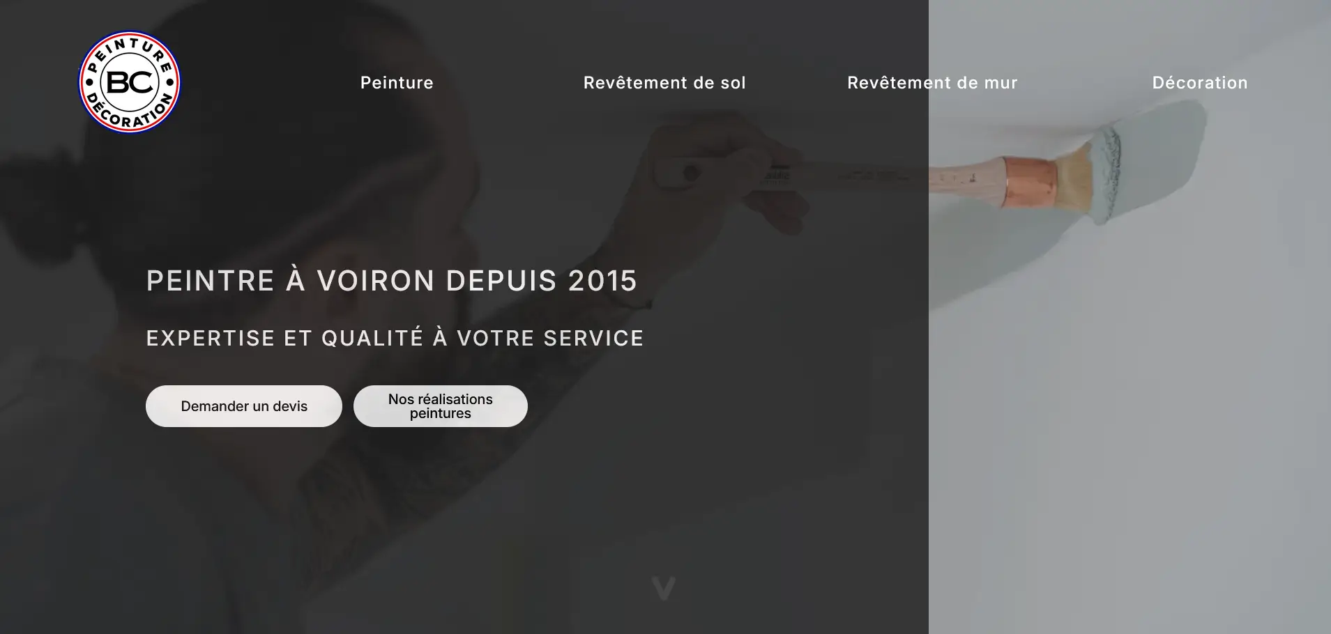 Peintre à Voiron