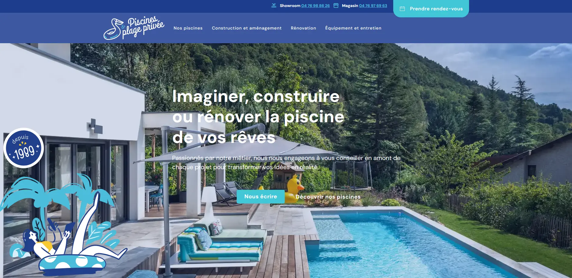 Pisciniste à Grenoble